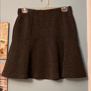 Grey office chic skirt by Loft